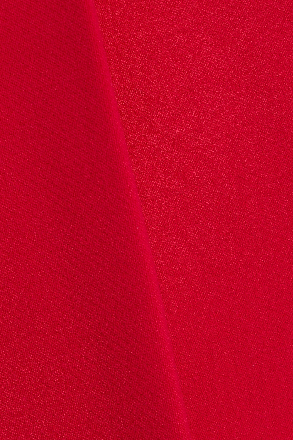 Alice And Olivia Semira Pleated Twill Mini Skirt In Red