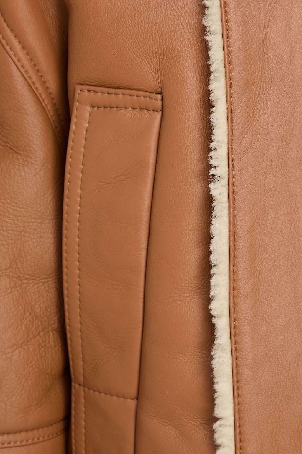 VICTORIA BECKHAM Shearling jacket