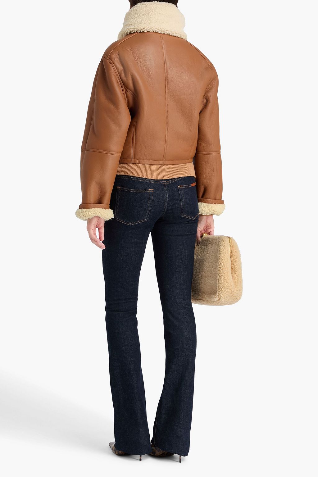 VICTORIA BECKHAM Shearling jacket