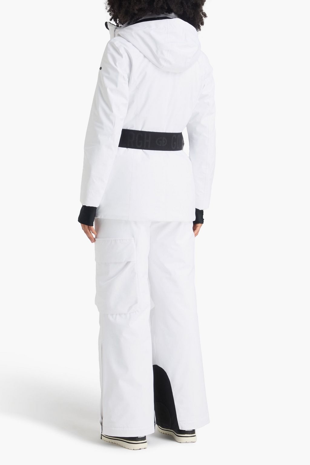 GOLDBERGH Haley belted hooded ski jacket