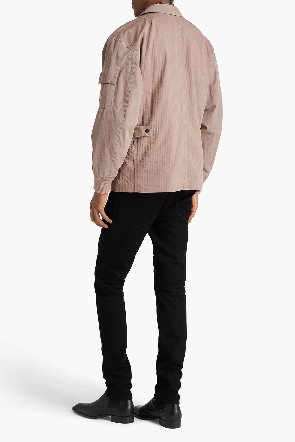  Rag & Bone - Ashland Cotton-jacquard Field Jacket - Neutral - M 
