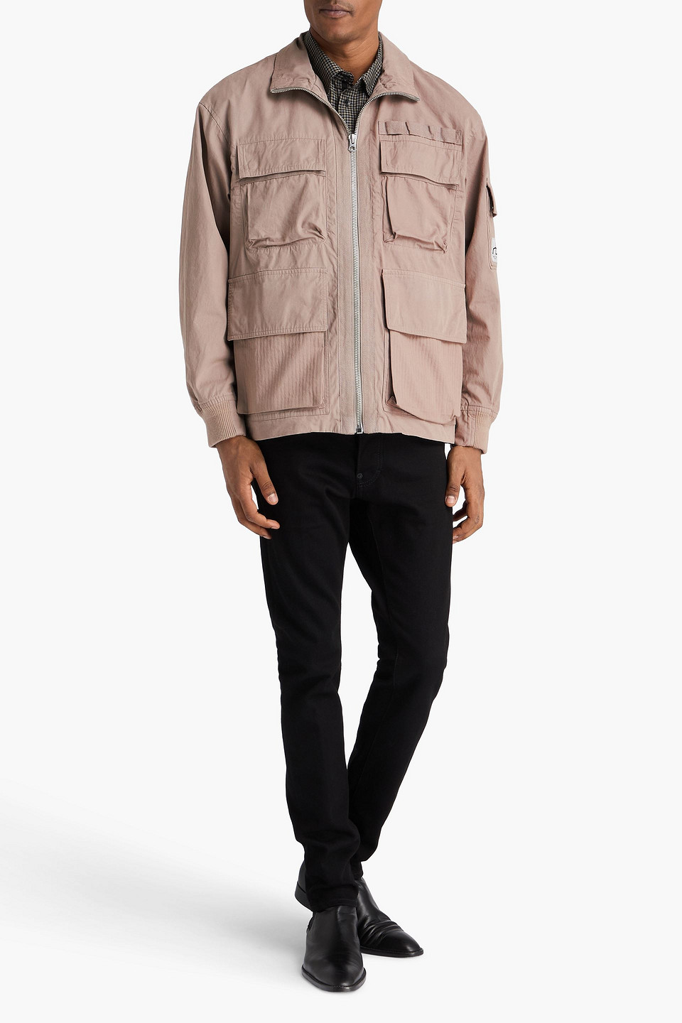  Rag & Bone - Ashland Cotton-jacquard Field Jacket - Neutral - M 