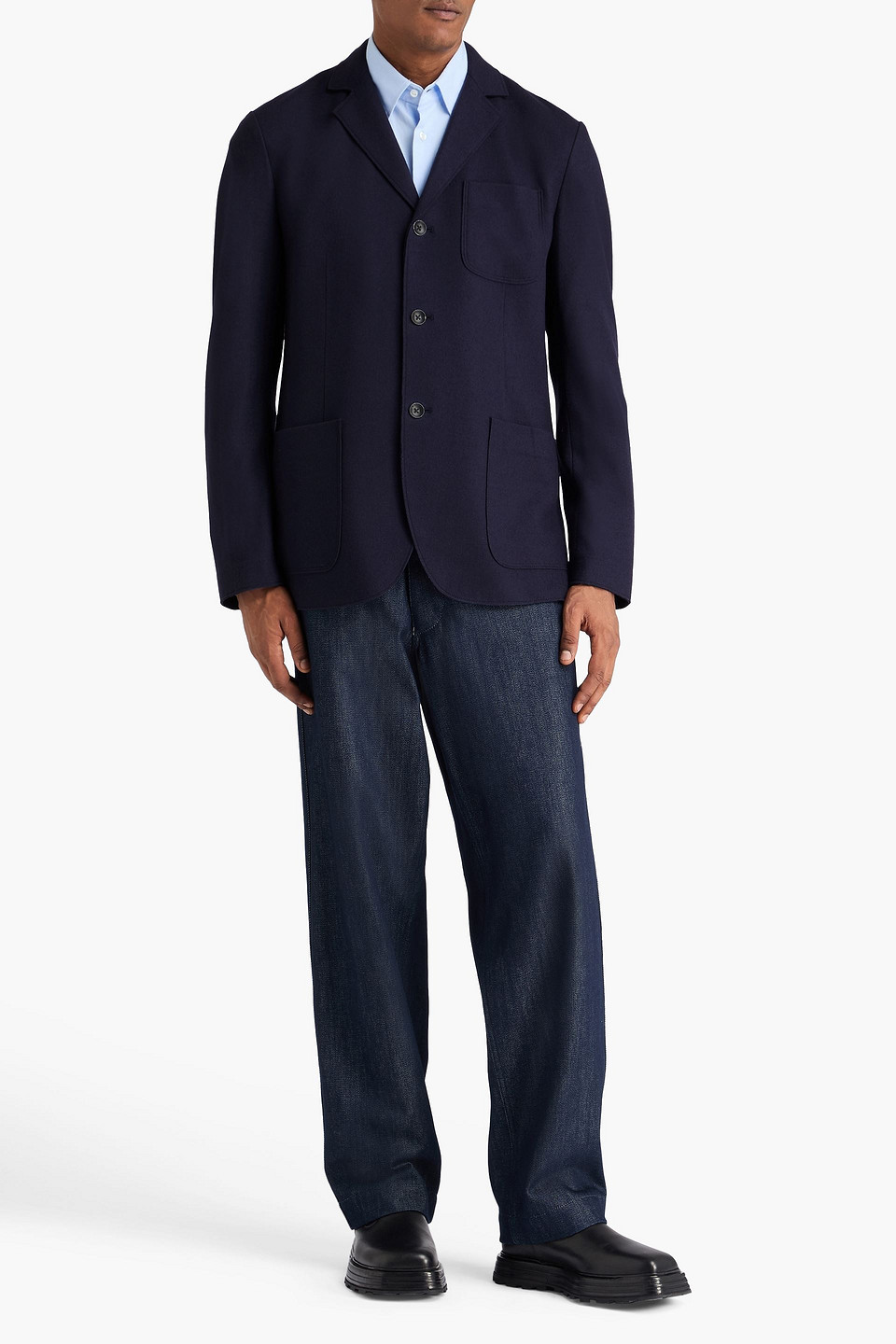  Rag & Bone - Achilles Wool Cardigan - Blue - Us 40 