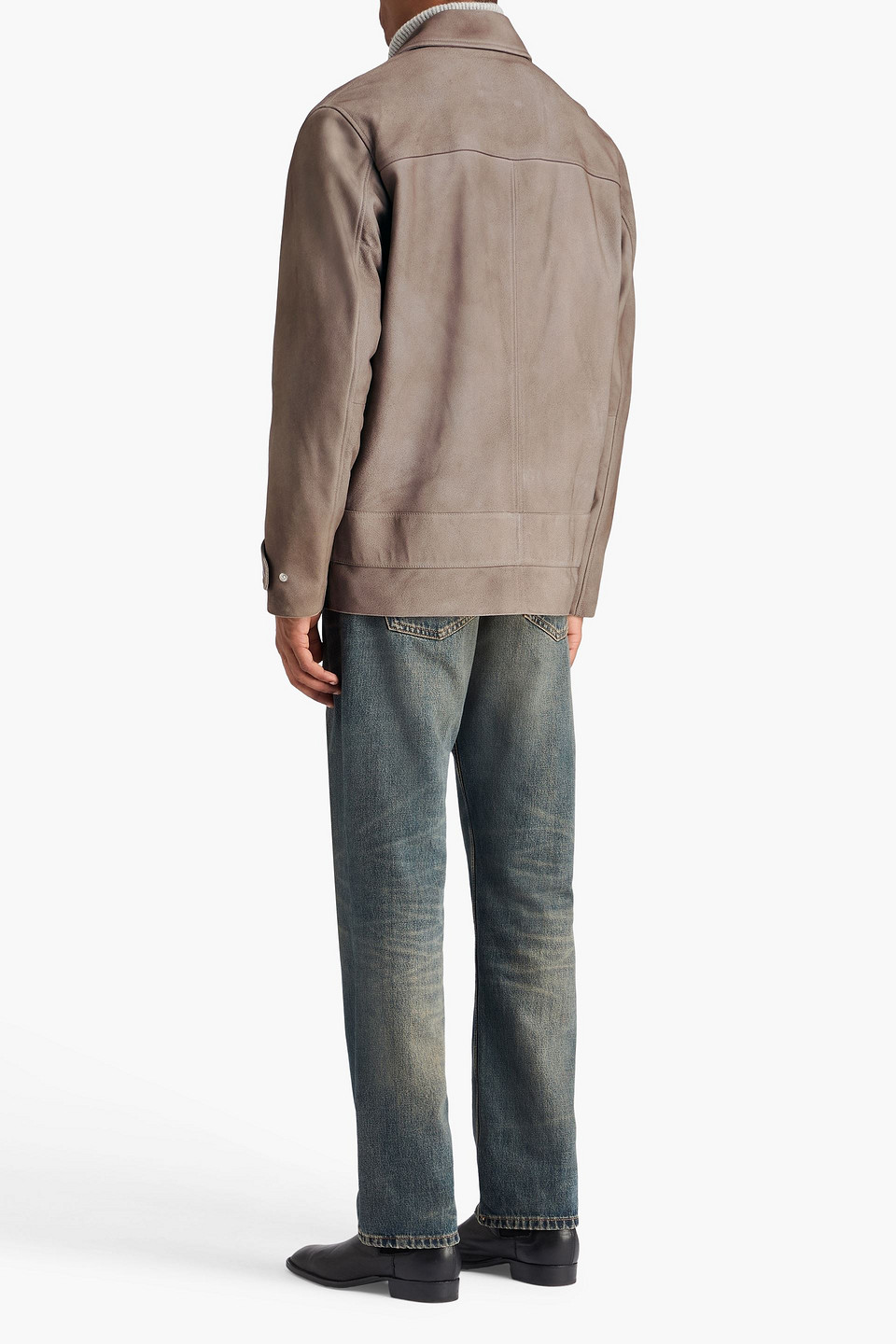  Rag & Bone - Pace Suede Jacket - Neutral - M 
