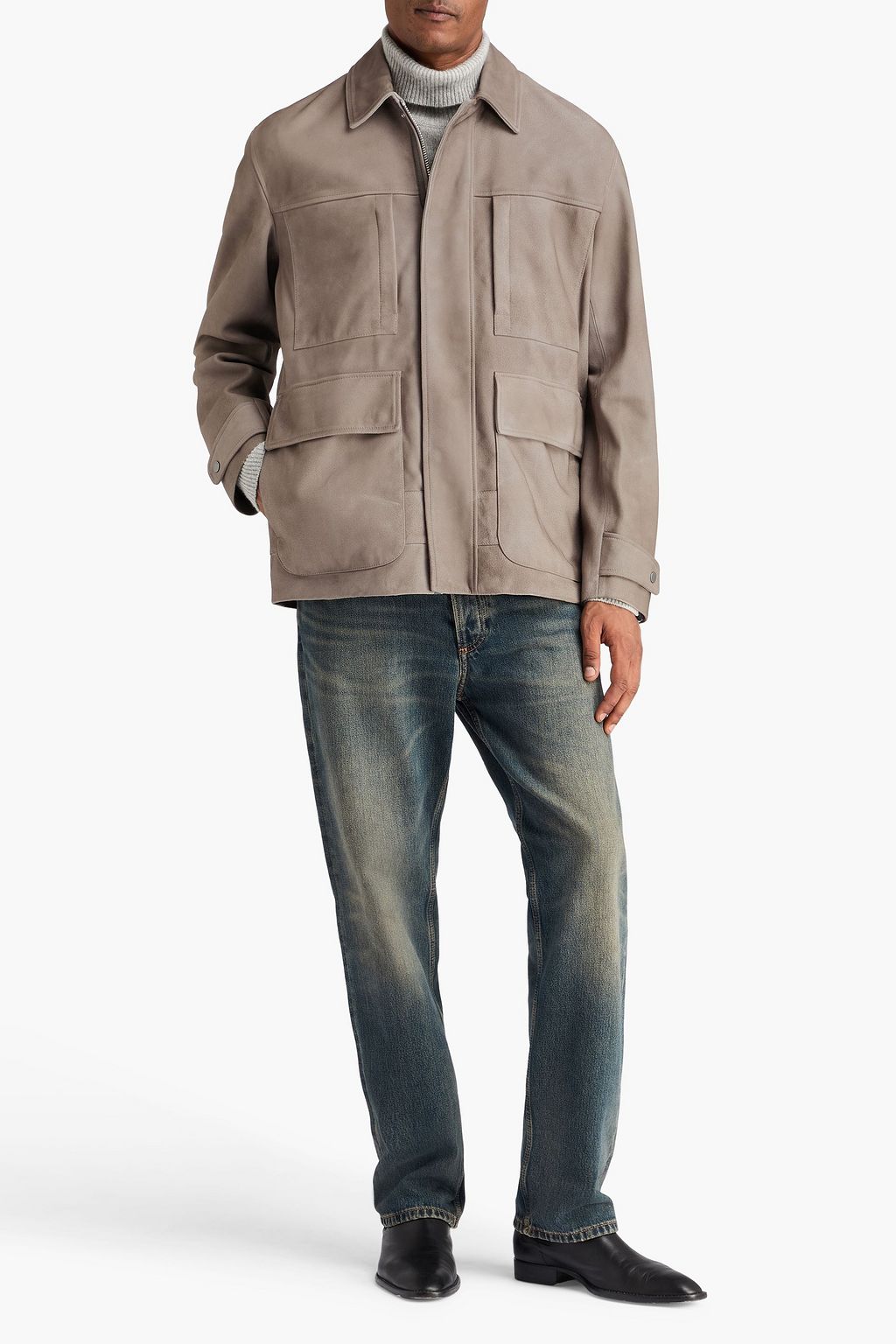 RAG & BONE Pace suede jacket