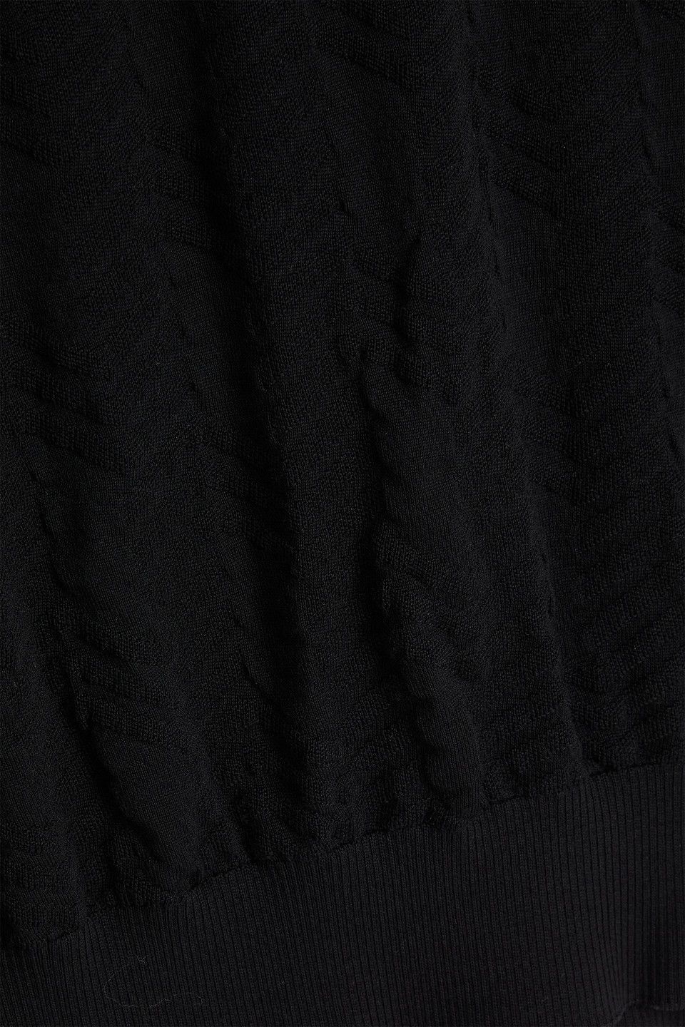 Missoni Wool-blend Sweater In Black