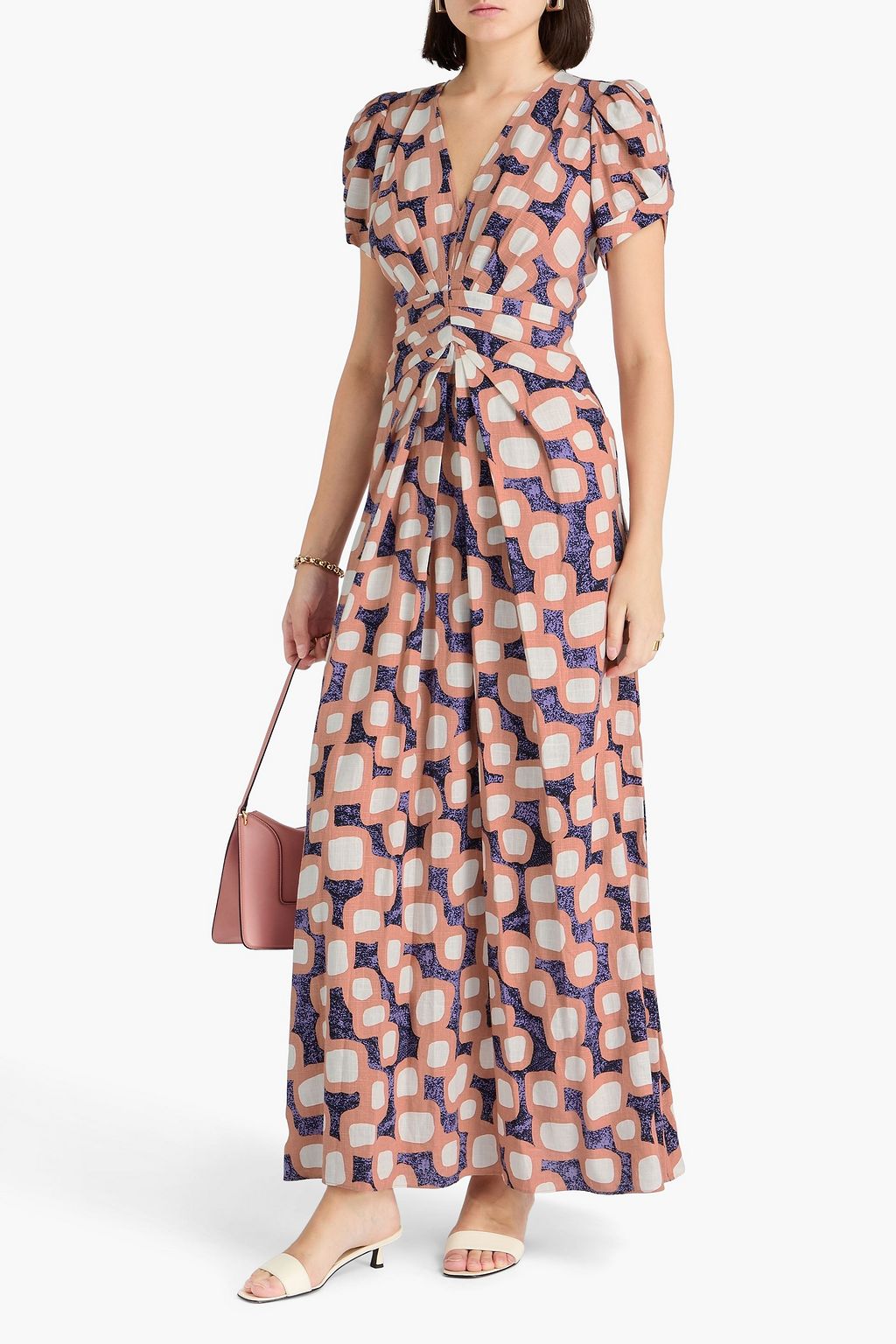 grey blue maxi dress Serene Powder Blue Draped Bardot Maxi Dress – Club L London