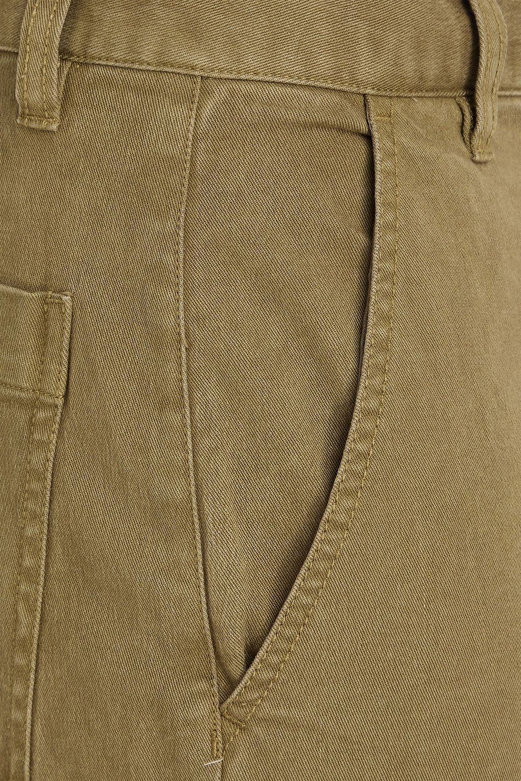 FRAME The Station cropped twill cargo pants