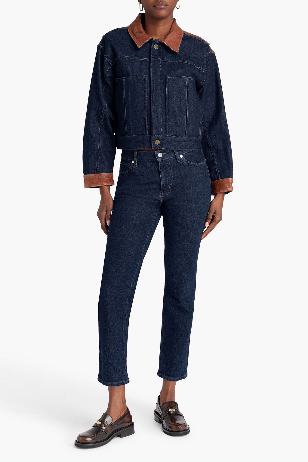 FRAME The Borrowed boyfriend jeans