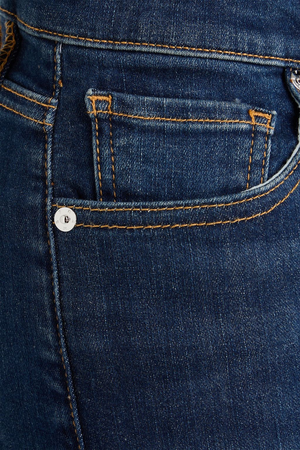 FRAME Le Sleek Straight high-rise straight-leg jeans