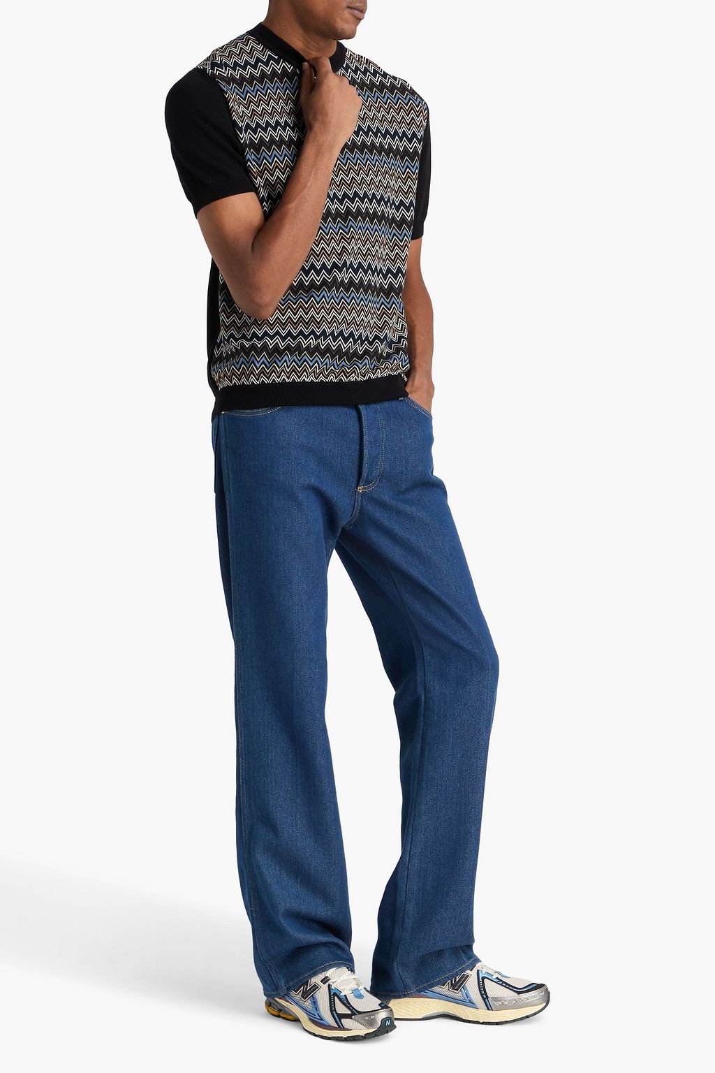 MISSONI Crochet-knit cotton T-shirt | THE OUTNET