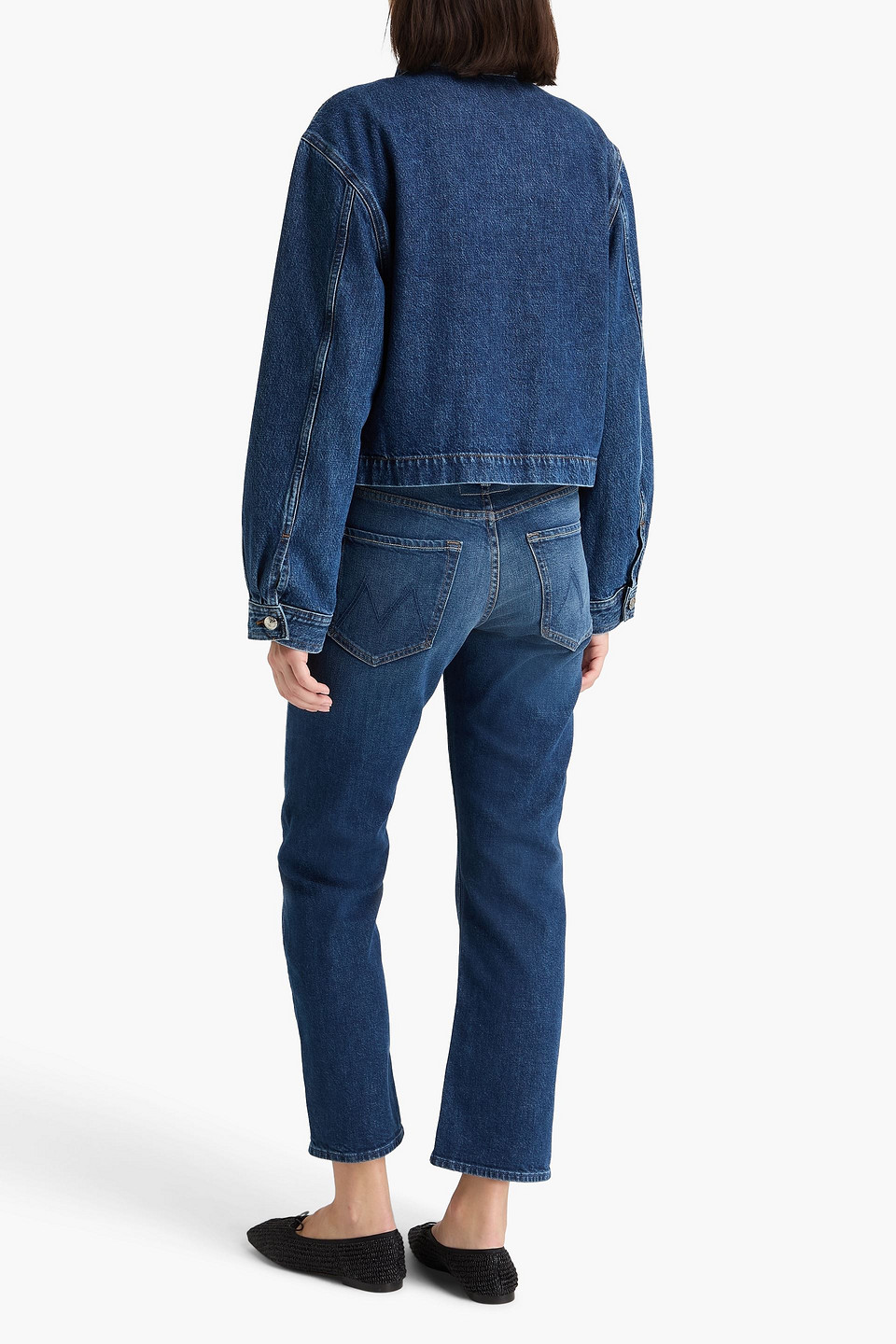 Frame Denim Jacket In Blue