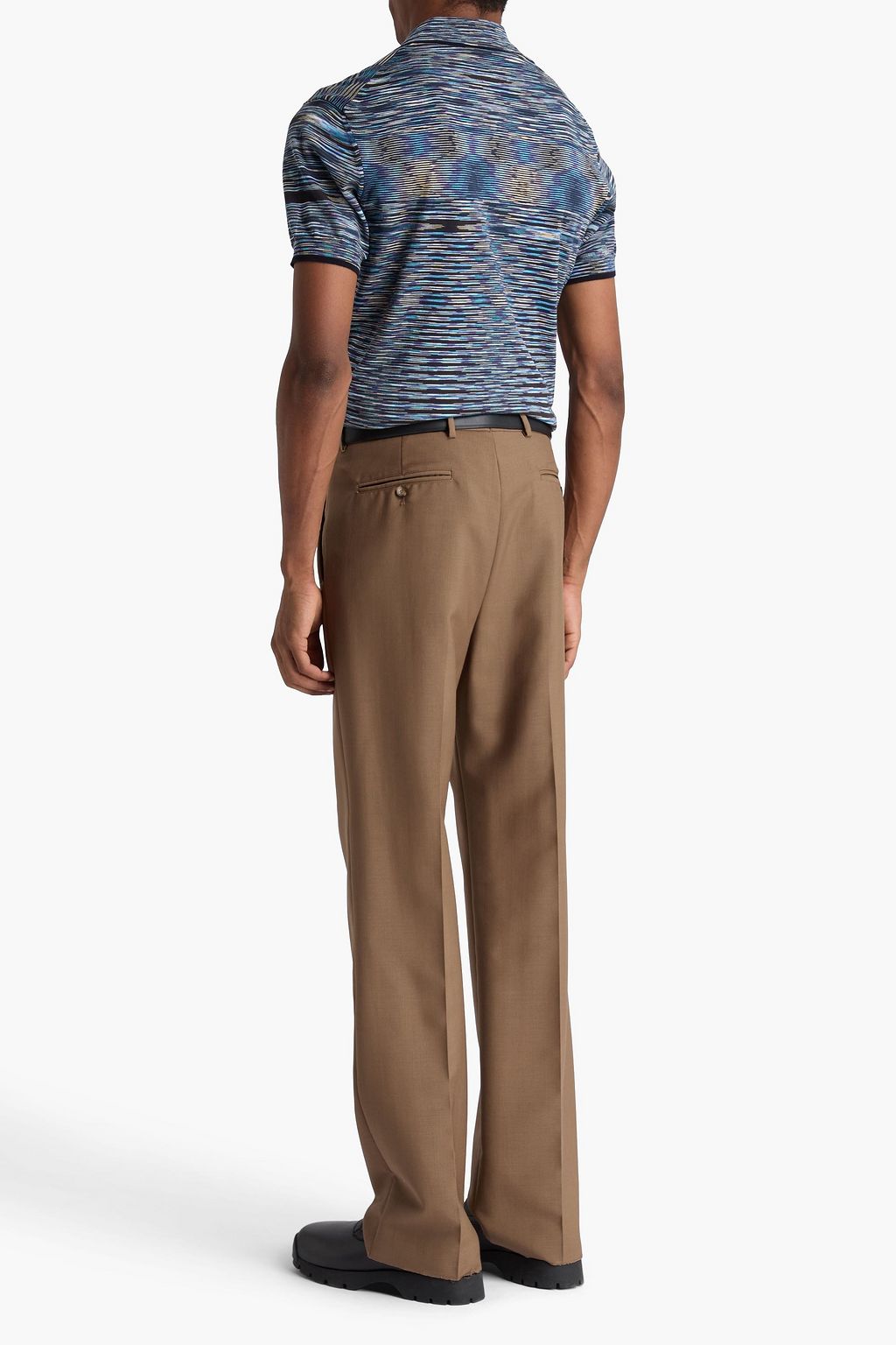 MISSONI Space-dyed cotton polo shirt
