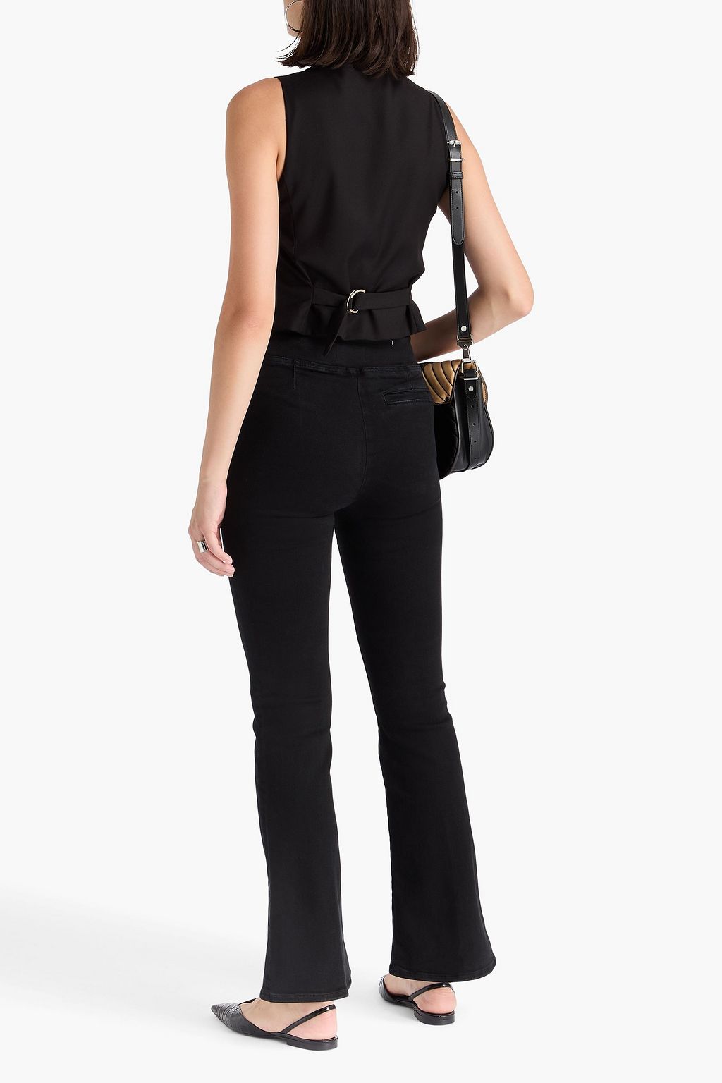 FRAME The Jetset high-rise flared jeans