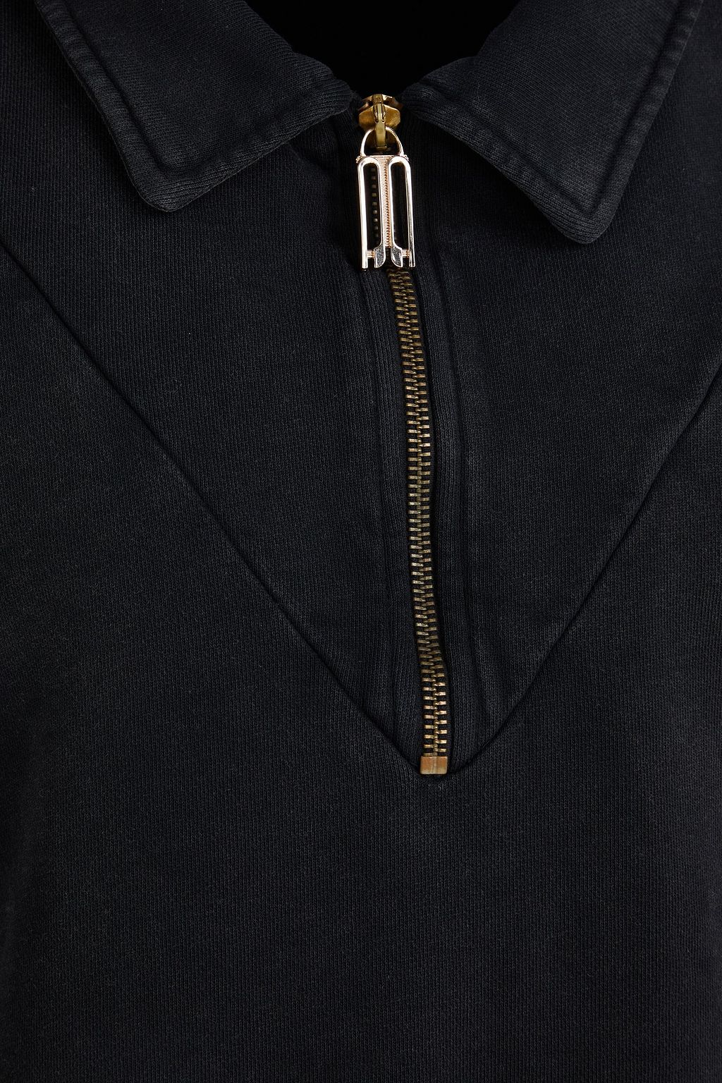 VICTORIA BECKHAM French cotton-terry sweatshirt