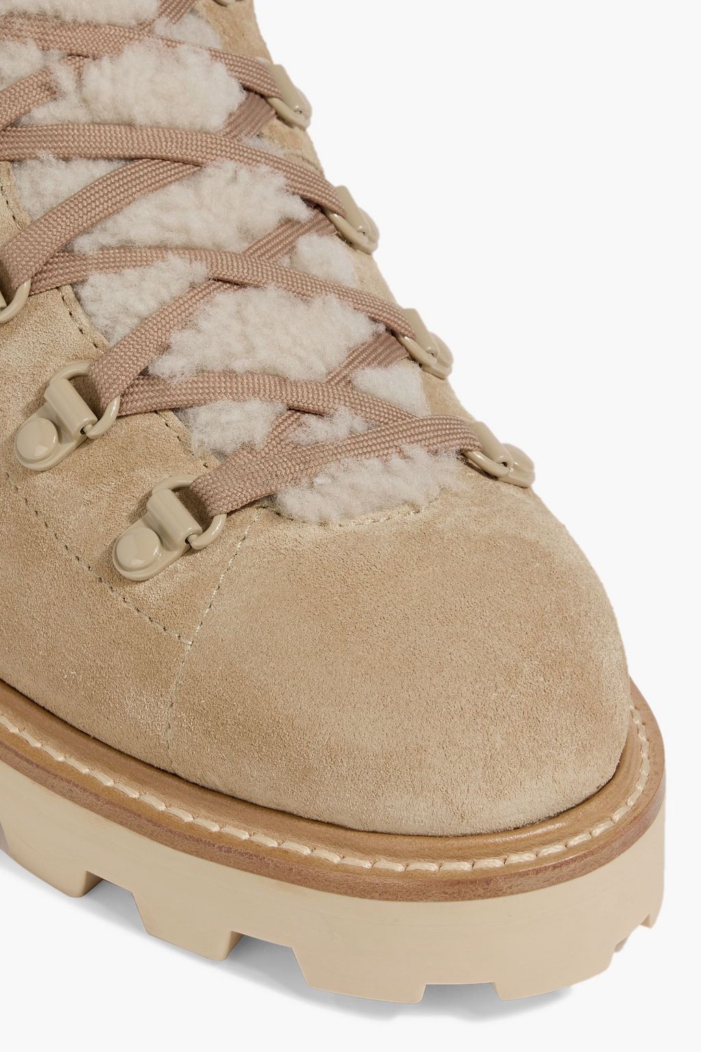 JIMMY CHOO Eshe shearling hiking boots
