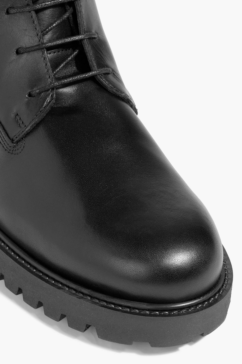 TOTEME The Huskey leather combat boots