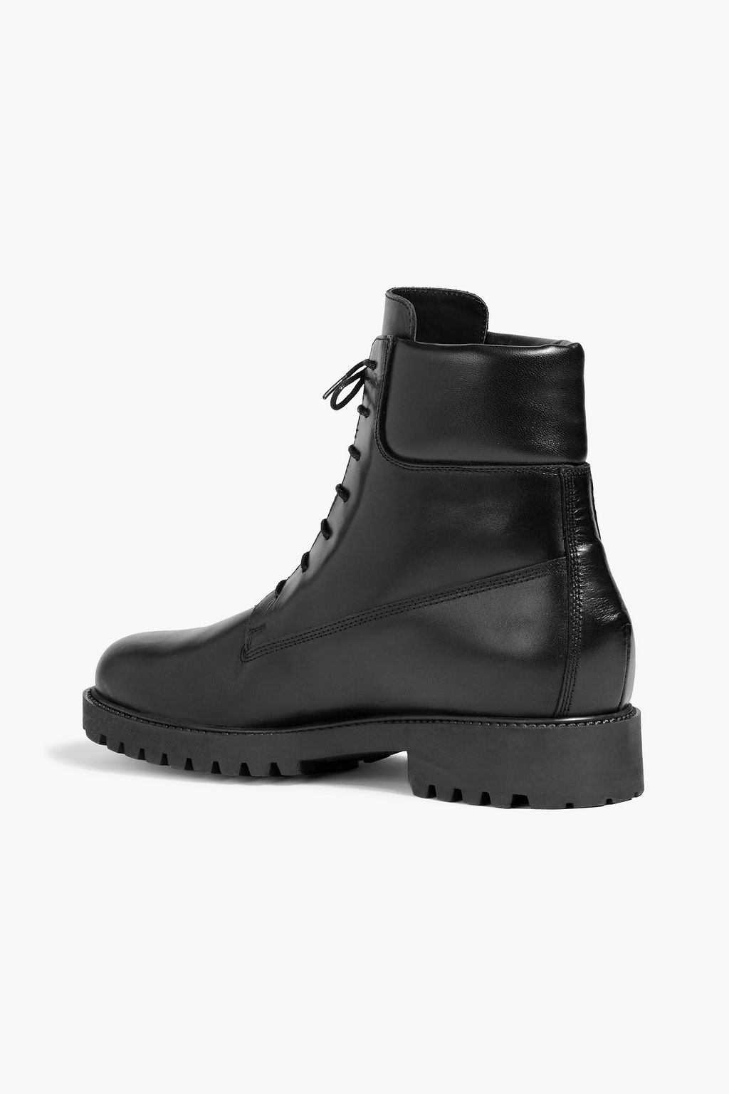TOTEME The Huskey leather combat boots