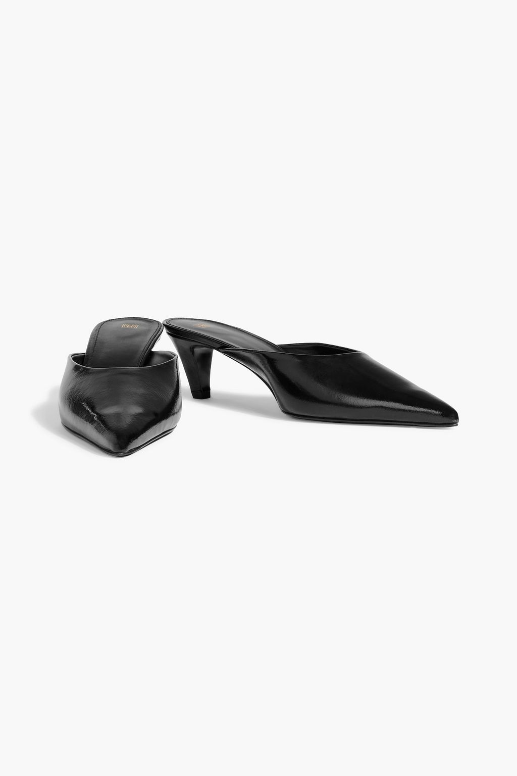 TOTEME Patent-leather mules