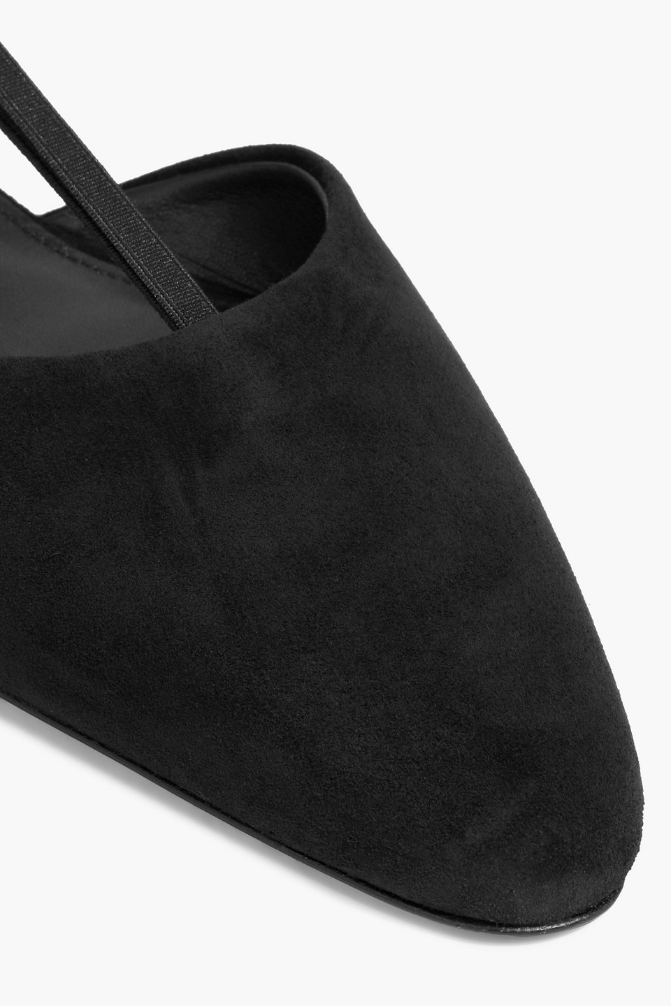Totême Toteme Woman Ballet Flats Black Size 5 Textile Fibers In Black