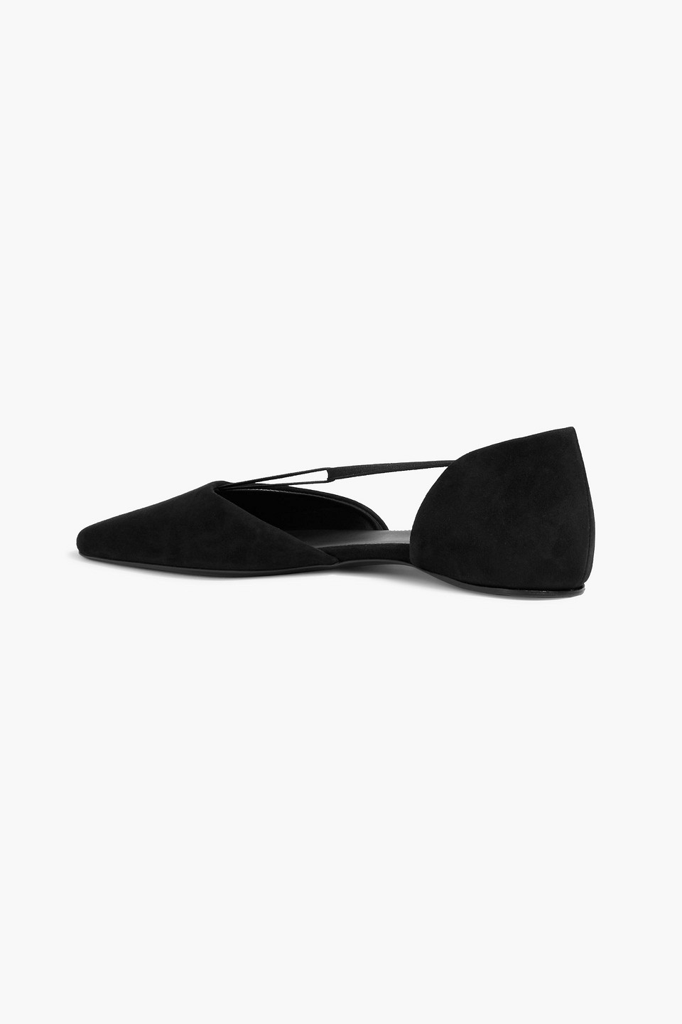 Totême Toteme Woman Ballet Flats Black Size 5 Textile Fibers In Black