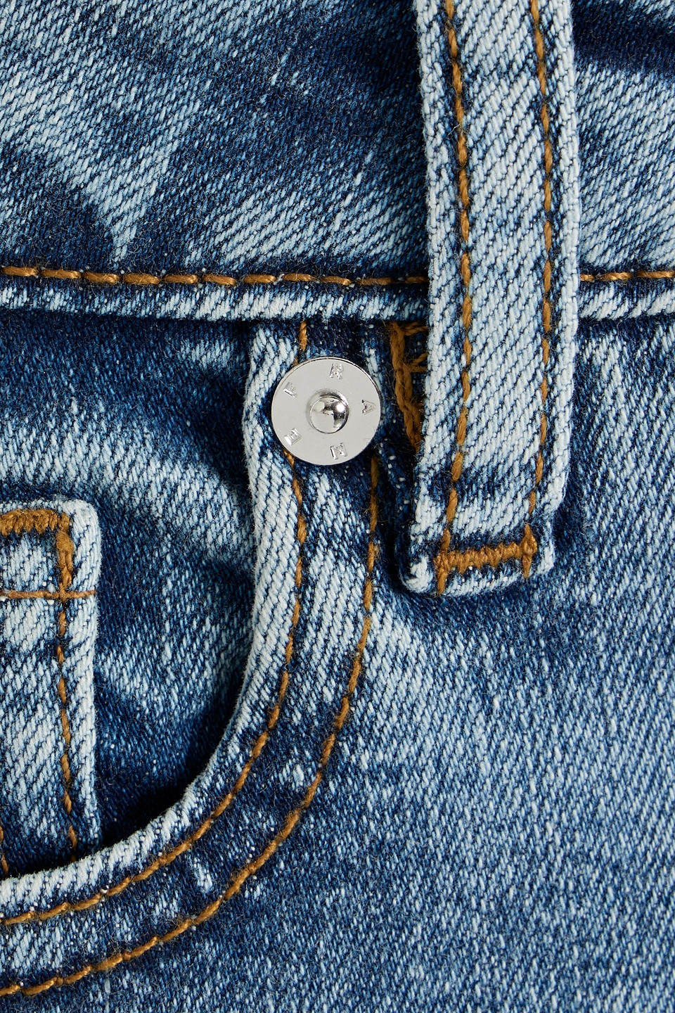 Frame Le Crop Mini Boot High-rise Bootcut Jeans In Blue