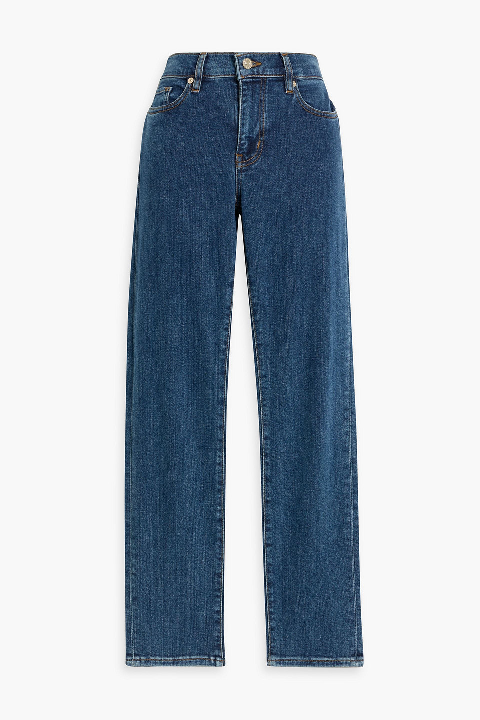 Frame Le Garcon Slim Boyfriend Jeans In Blue