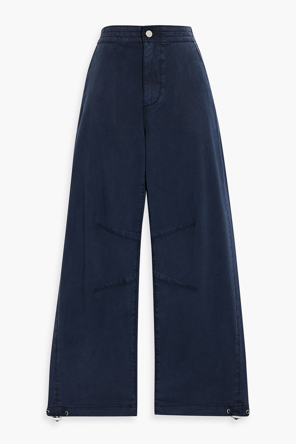 Paige Reid Cropped Lyocell-blend Twill Tapered Pants In Animal Print