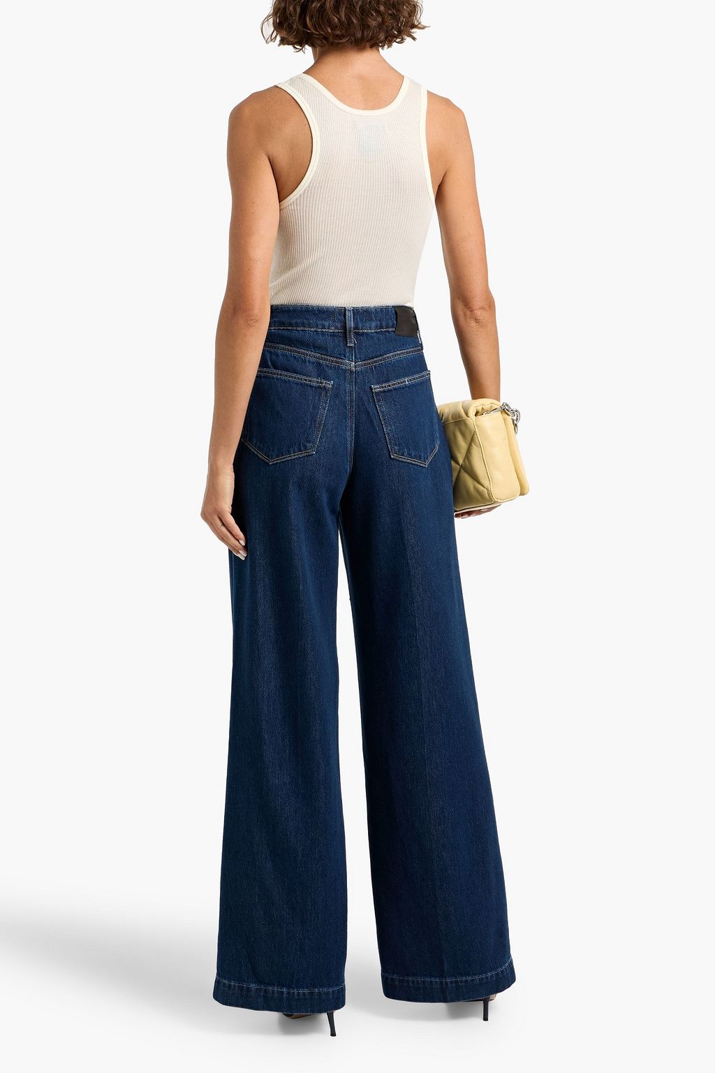 PAIGE Harper high-rise wide-leg jeans