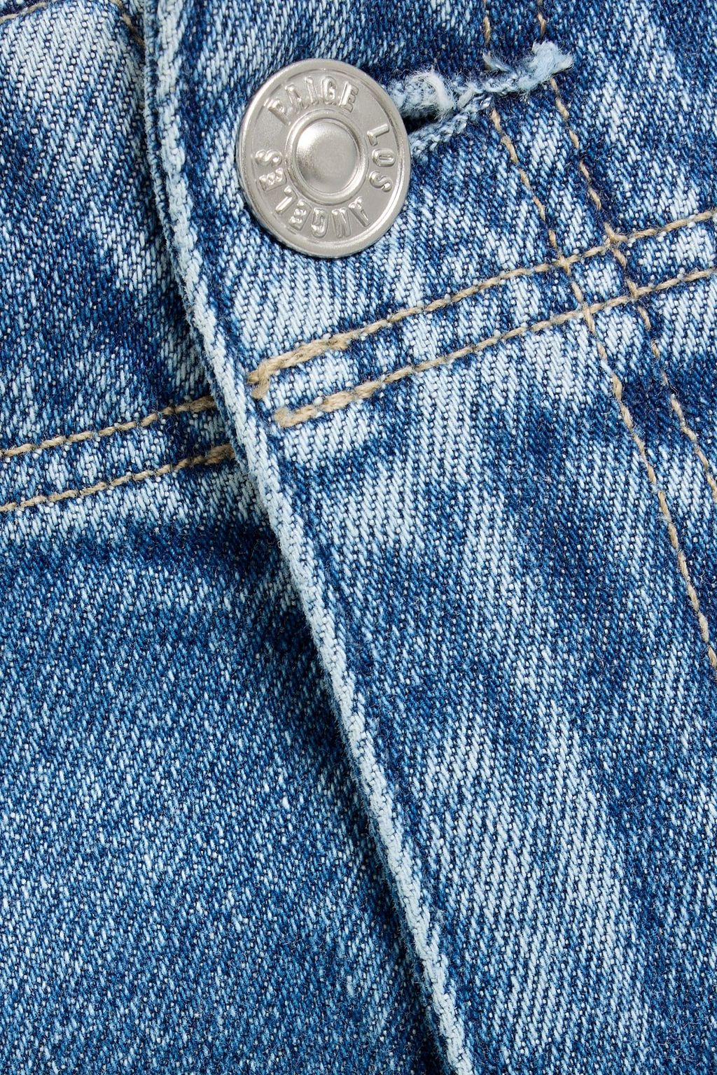 PAIGE Alexis high-rise straight-leg jeans