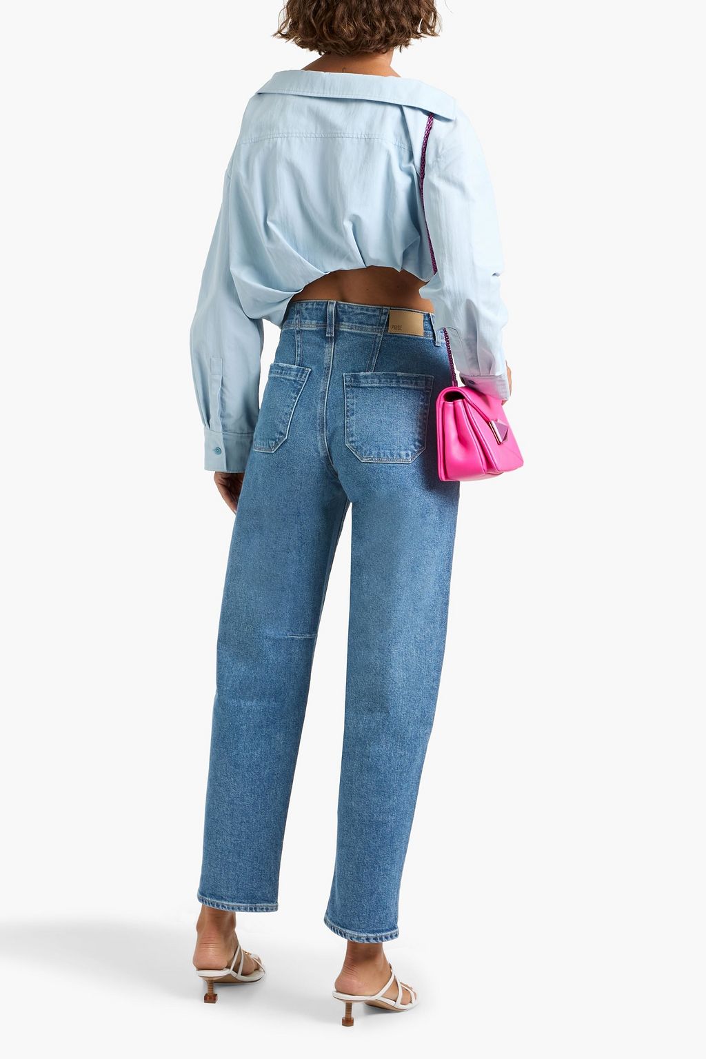 PAIGE Alexis high-rise straight-leg jeans