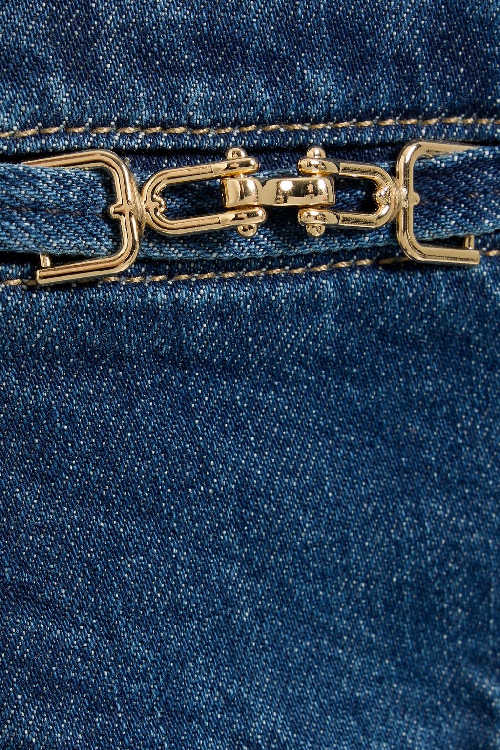PAIGE Leenah embellished mid-rise straight-leg jeans