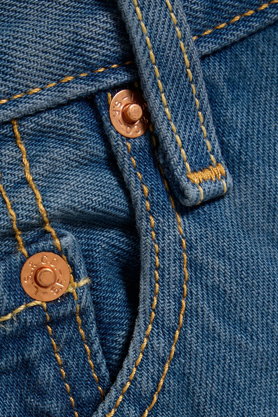 Re/done With Levi's High-rise Straight-leg Jeans In Blue