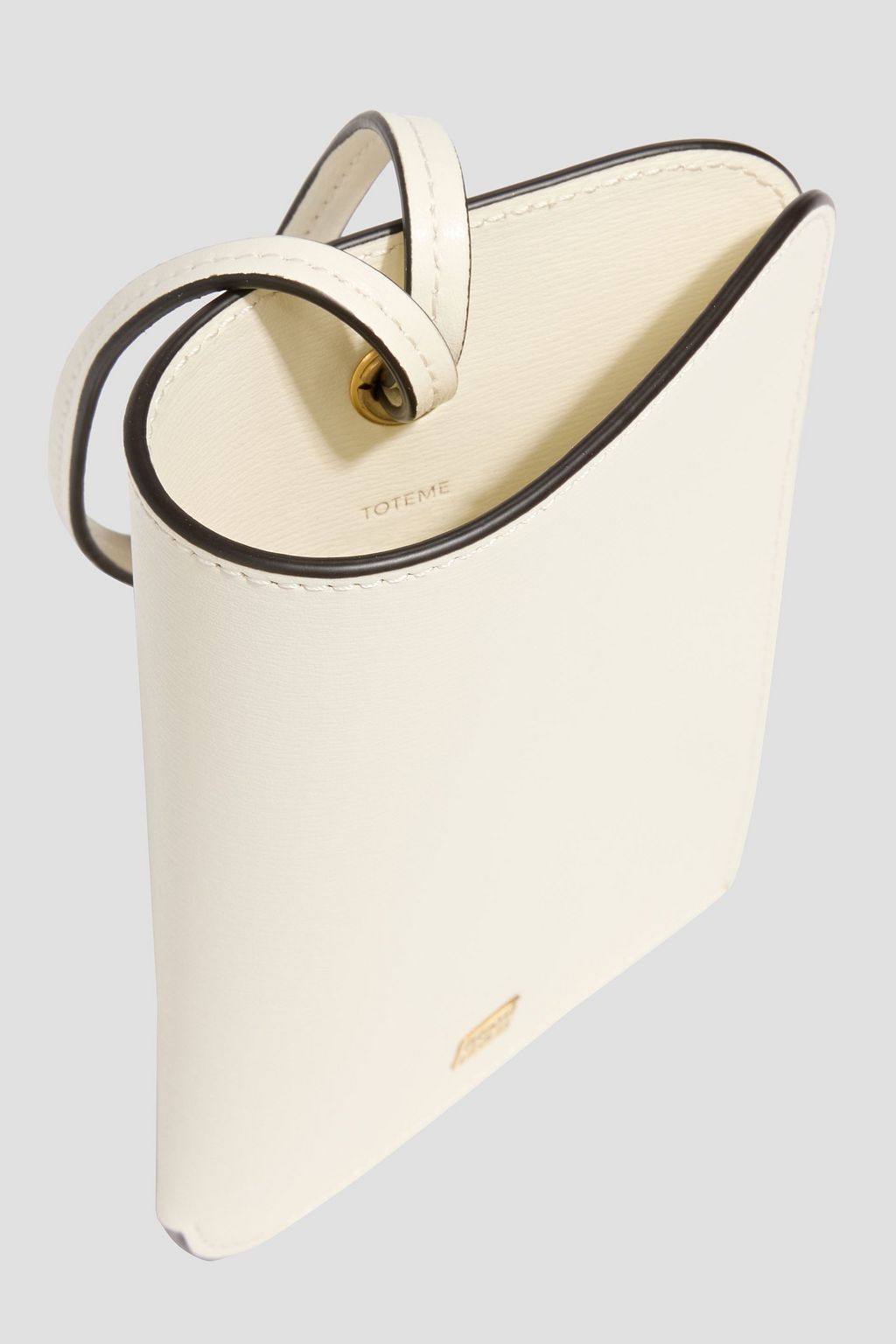TOTEME Textured-leather pouch