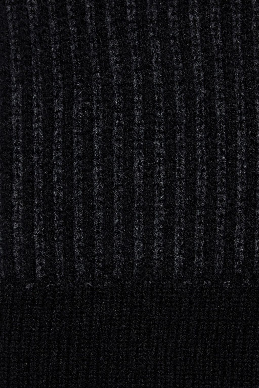PAIGE Blakeslee ribbed merino wool and cashmere-blend scarf