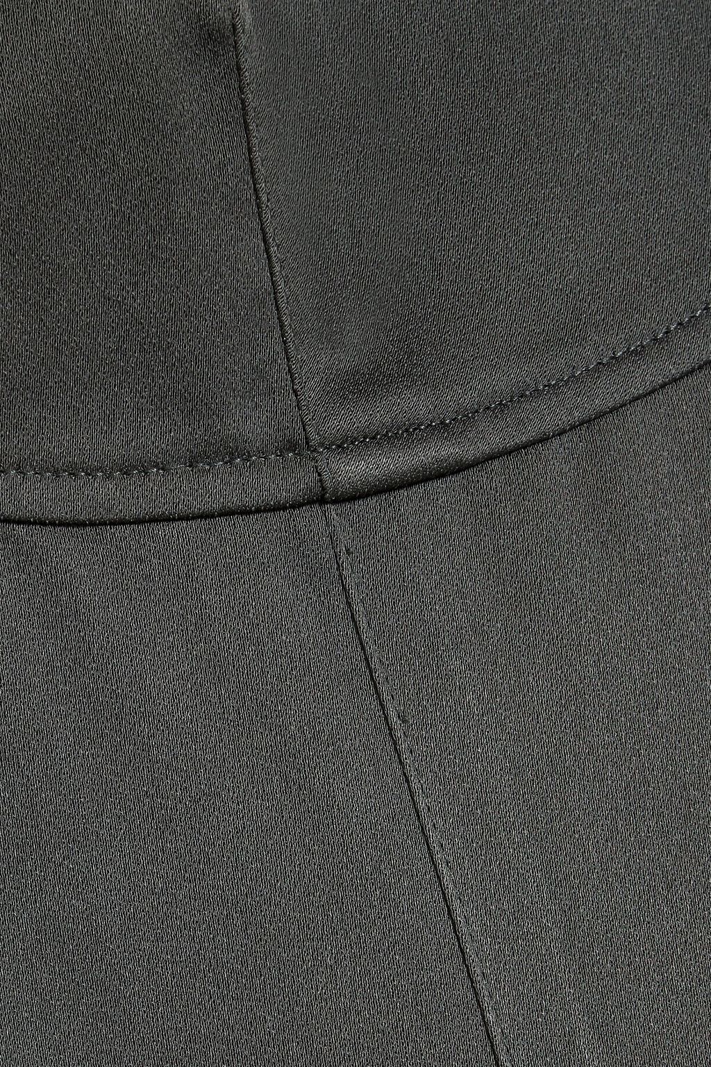 TOTEME Satin-crepe midi dress