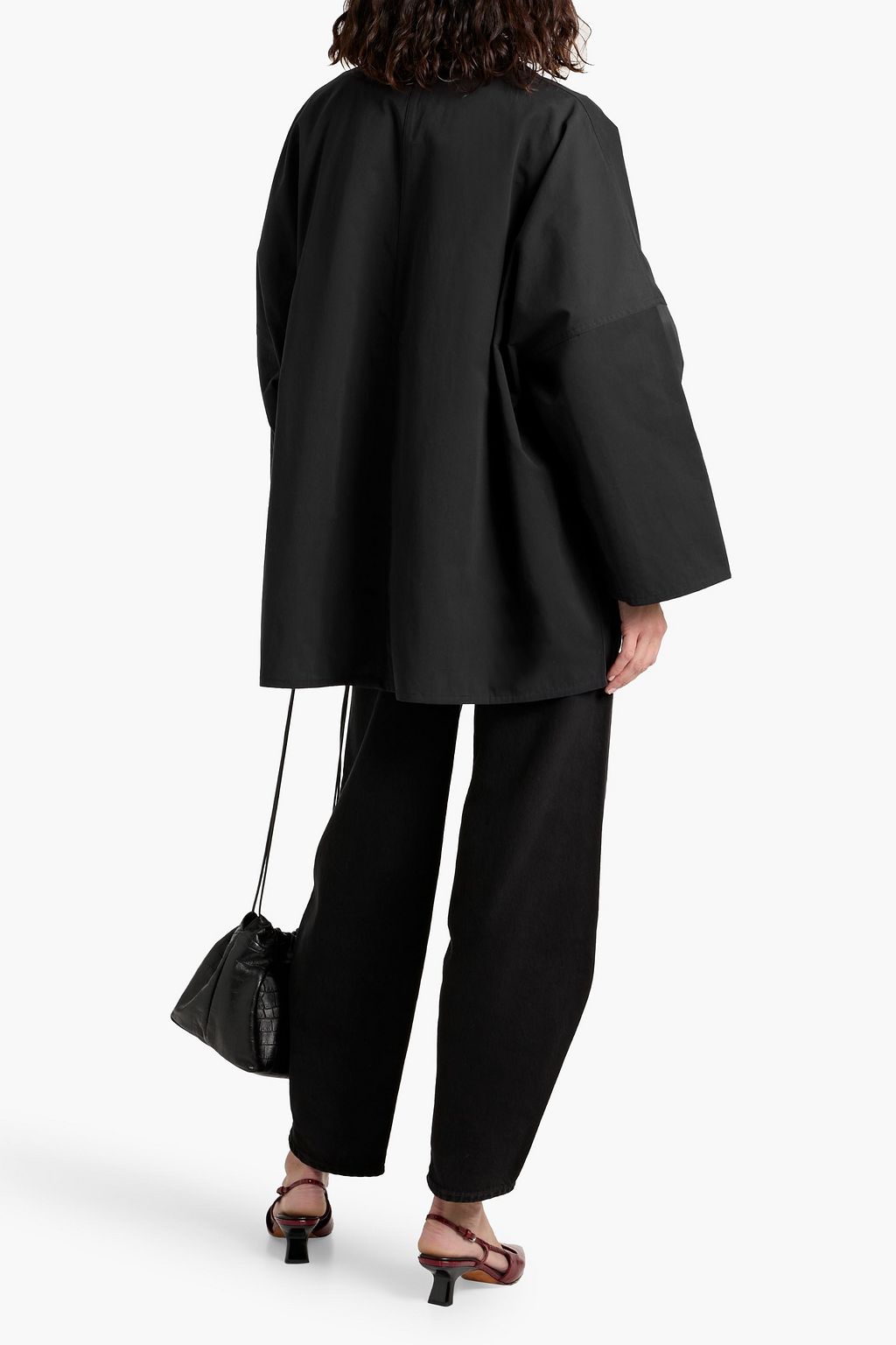 TOTEME Oversized cotton jacket