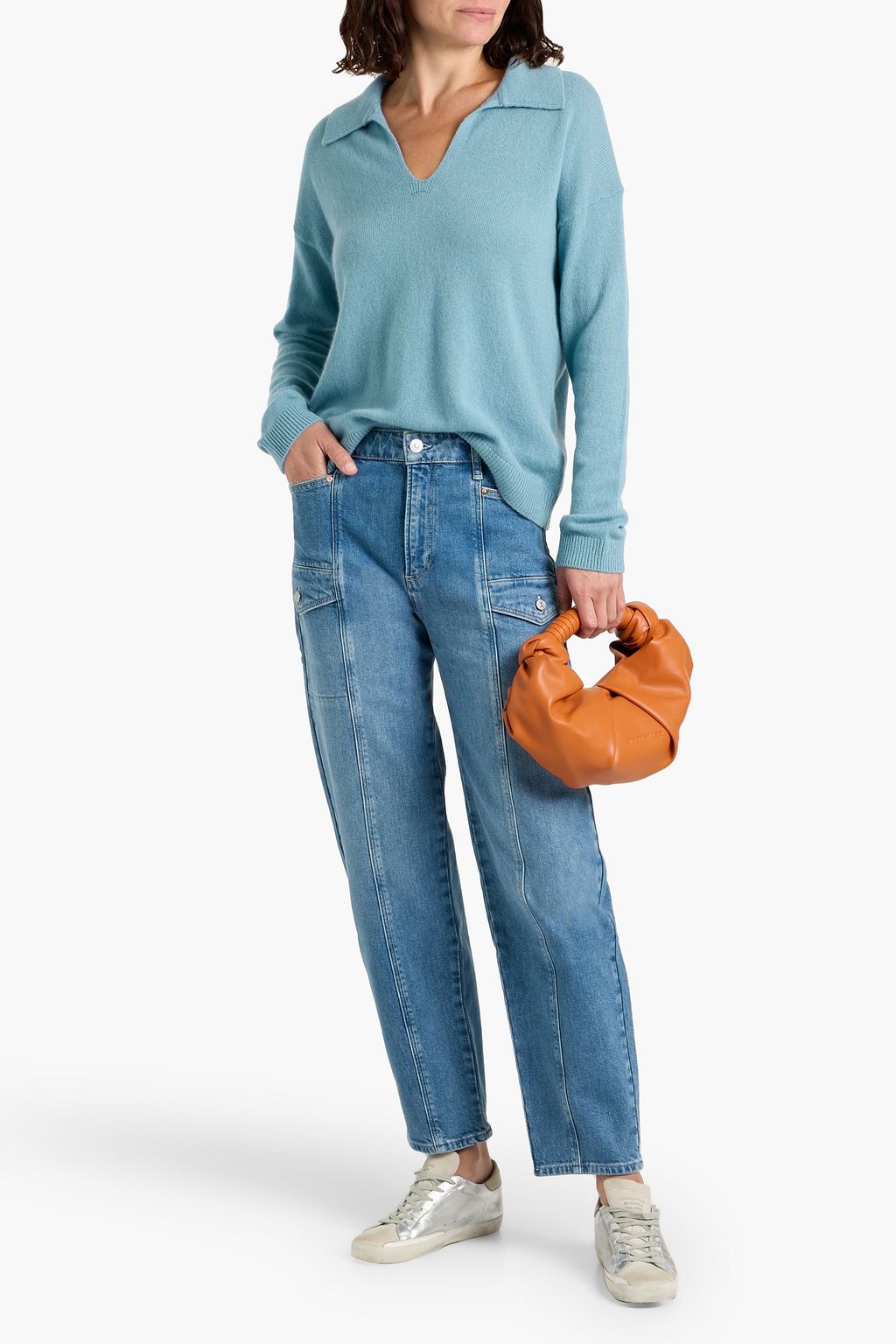 CHINTI & PARKER Cashmere polo sweater