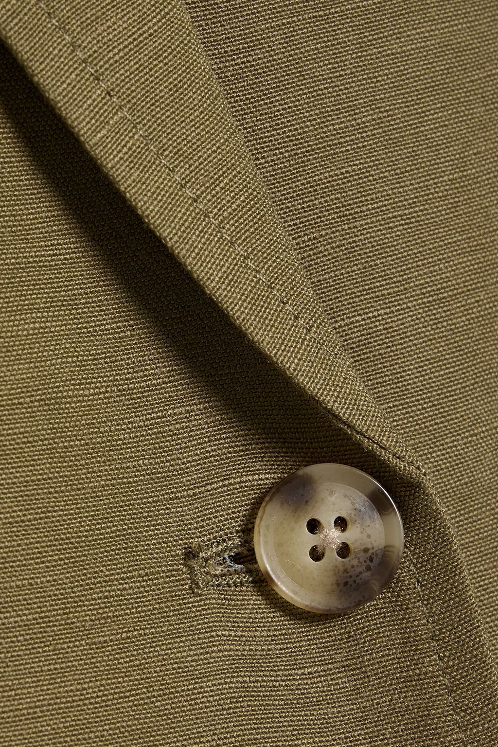 PAIGE Dawson double-breasted linen-blend blazer