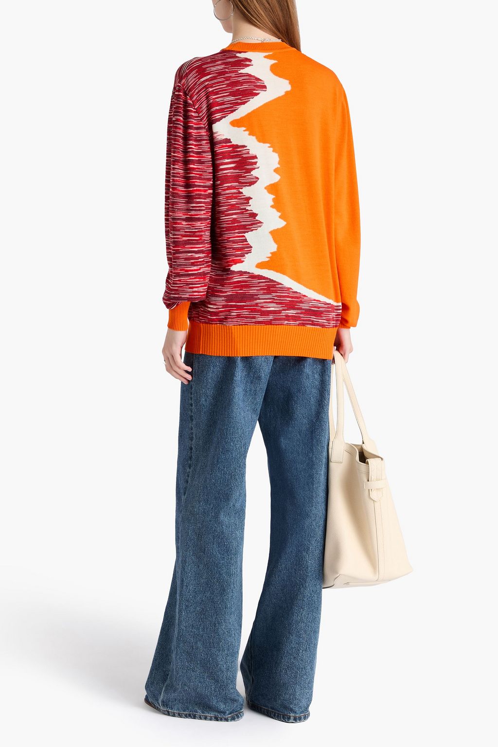 MISSONI Intarsia wool sweater