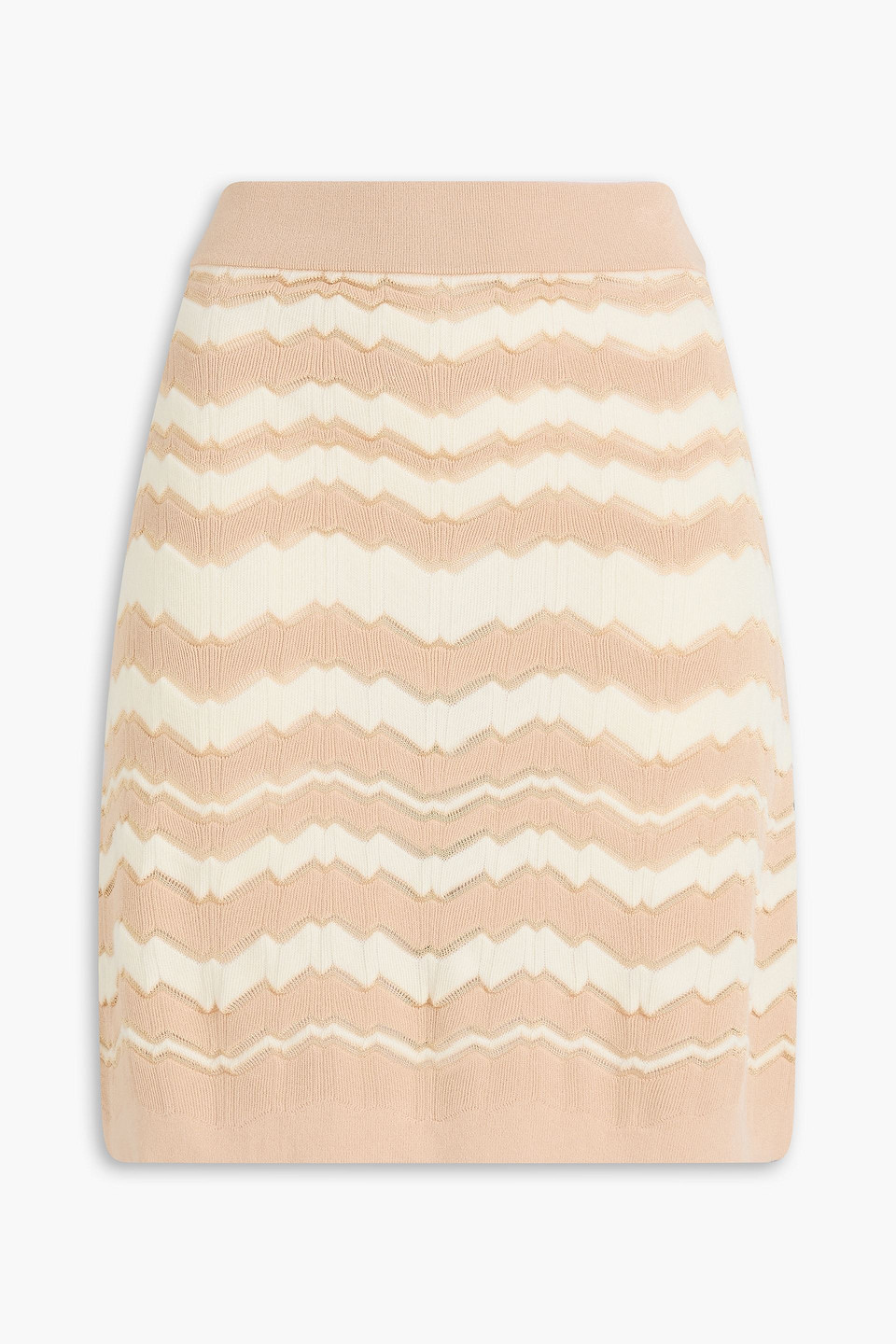 Missoni Crochet-knit Mini Skirt In Multi