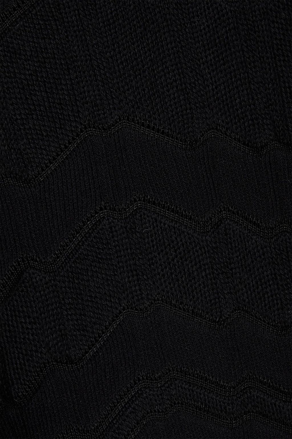 MISSONI Crochet-knit turtleneck sweater