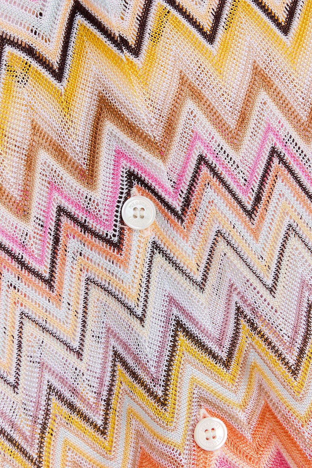 MISSONI Crochet-knit shirt