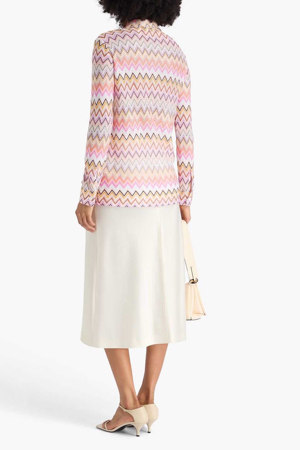 MISSONI Crochet-knit shirt