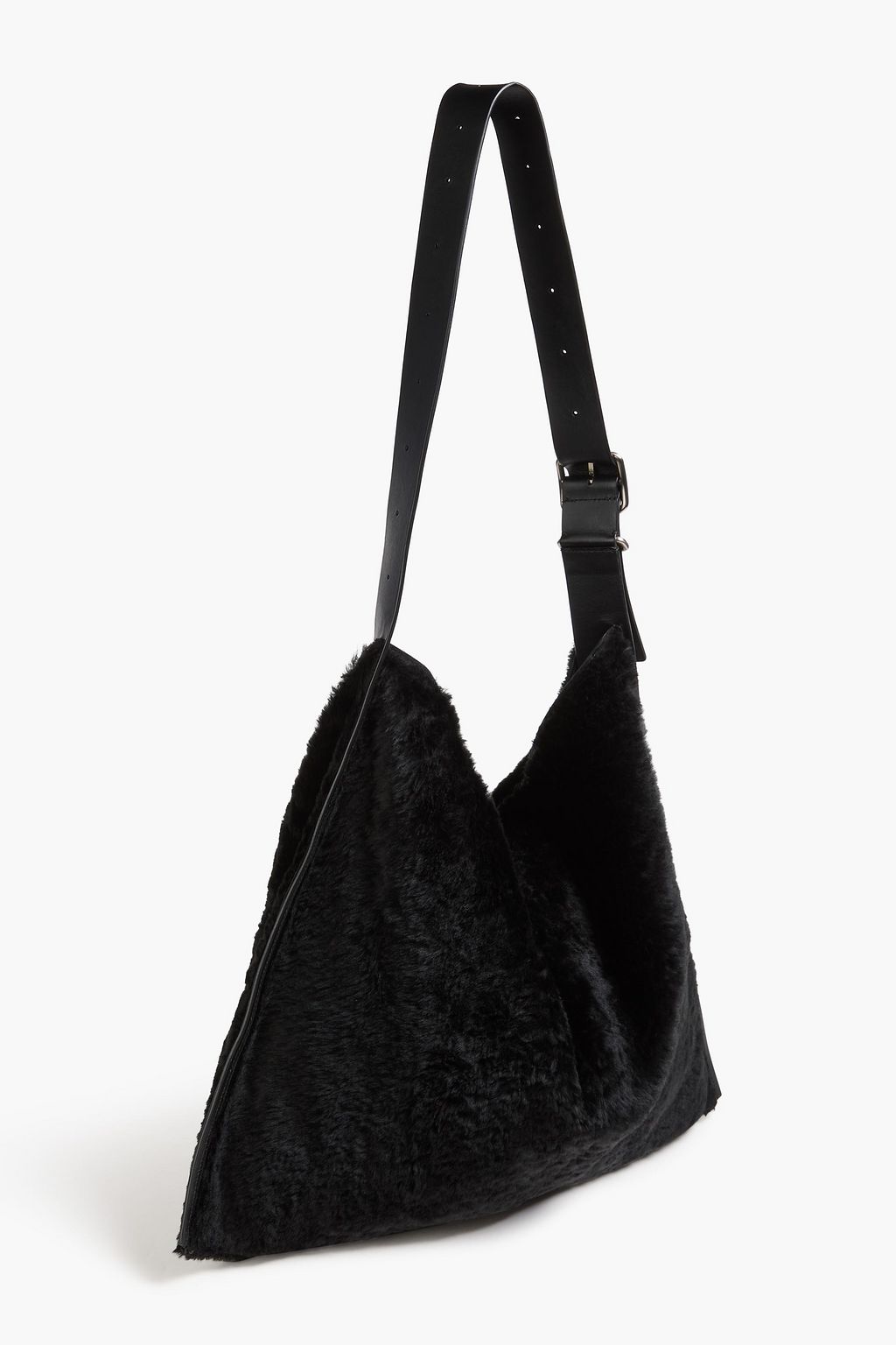 JIL SANDER Shearling tote