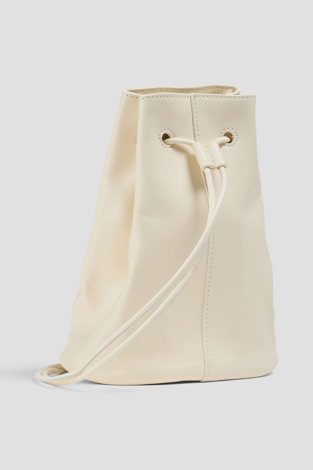 JIL SANDER Leather messenger bag