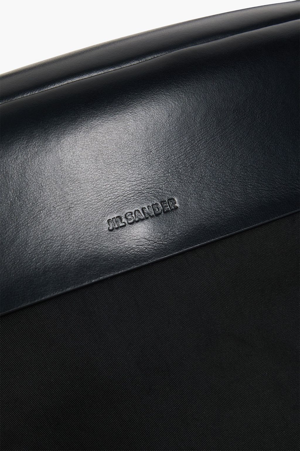 JIL SANDER Shell and leather belt bag