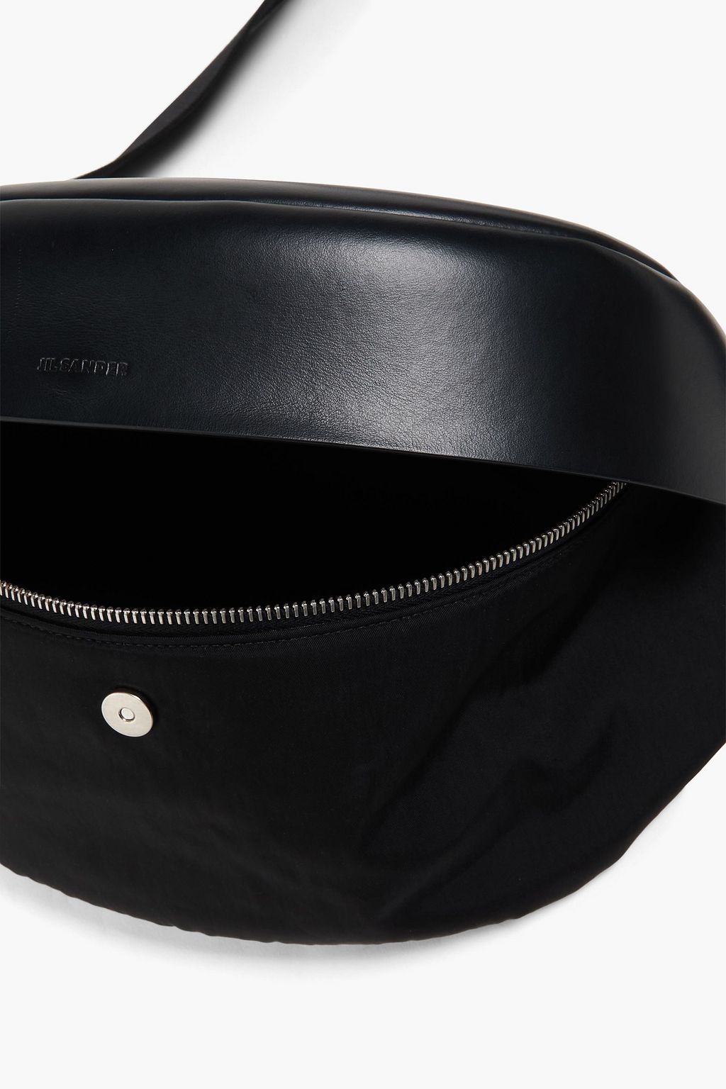 JIL SANDER Shell and leather belt bag