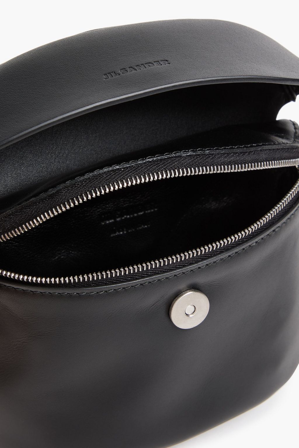 JIL SANDER Leather messenger bag