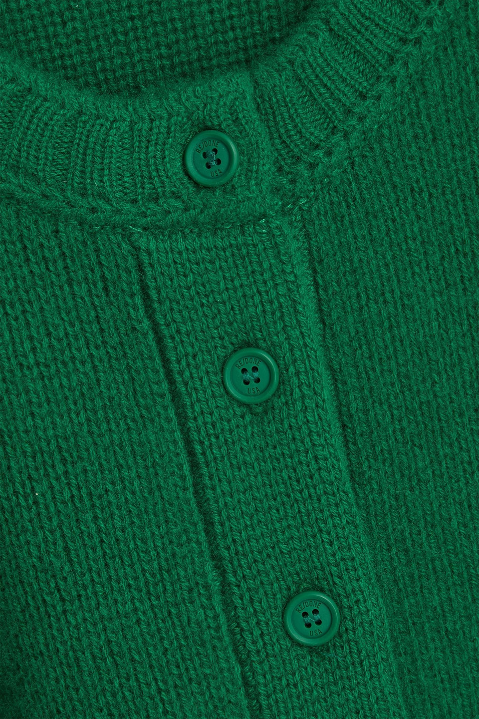 Re/done Cashmere Cardigan In Multi